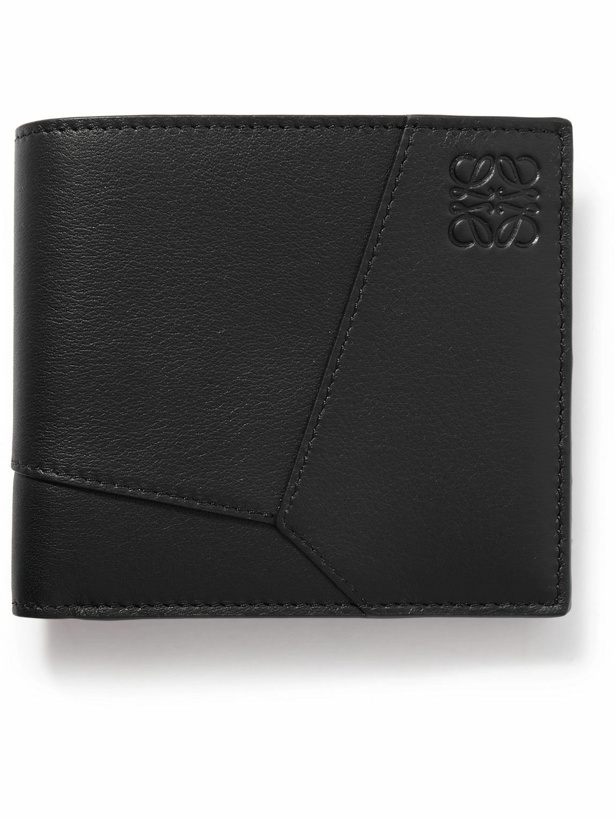 Photo: LOEWE - Puzzle Logo-Embossed Leather Billfold Wallet