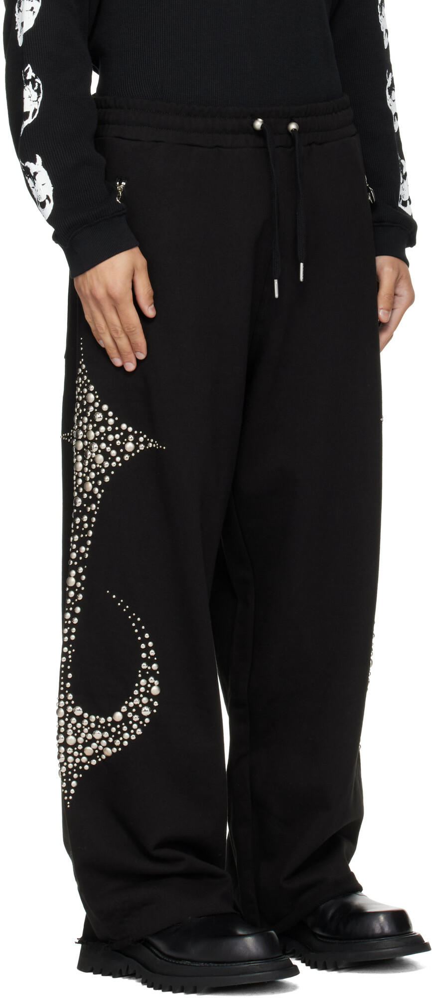 Thug Club Black Iron Steel Focus Sweatpants
