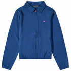 Acne Studios Men's Fuego Face Track Jacket in Deep Blue