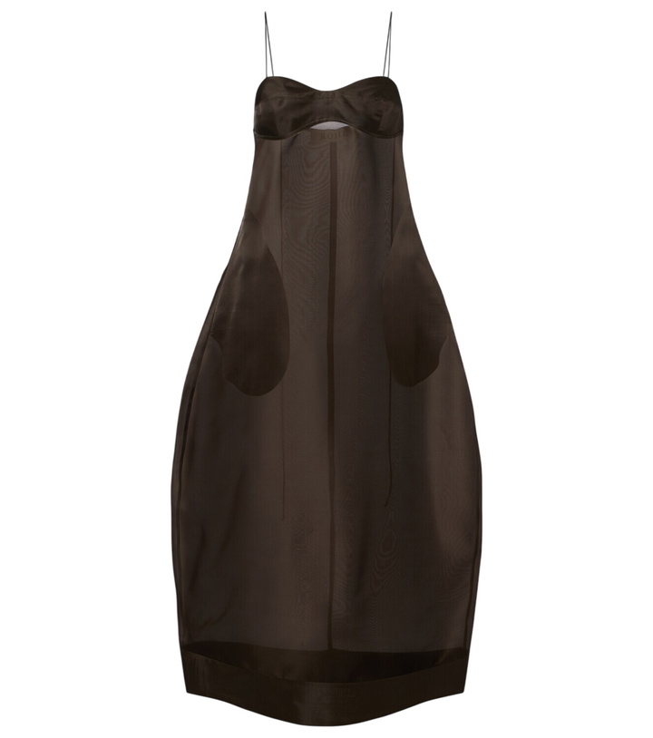 Photo: Róhe Silk organza midi dress