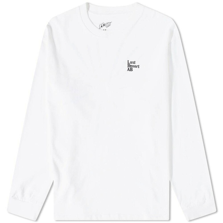 Photo: Last Resort AB Men's Long Sleeve Enlighten T-Shirt in White