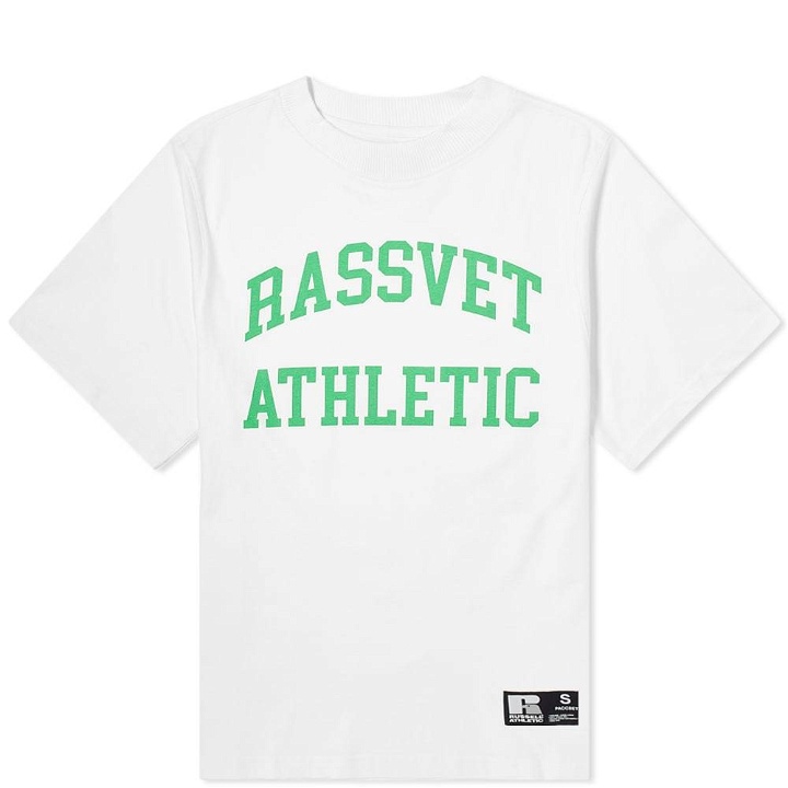 Photo: PACCBET x Russell Athletic Tee White