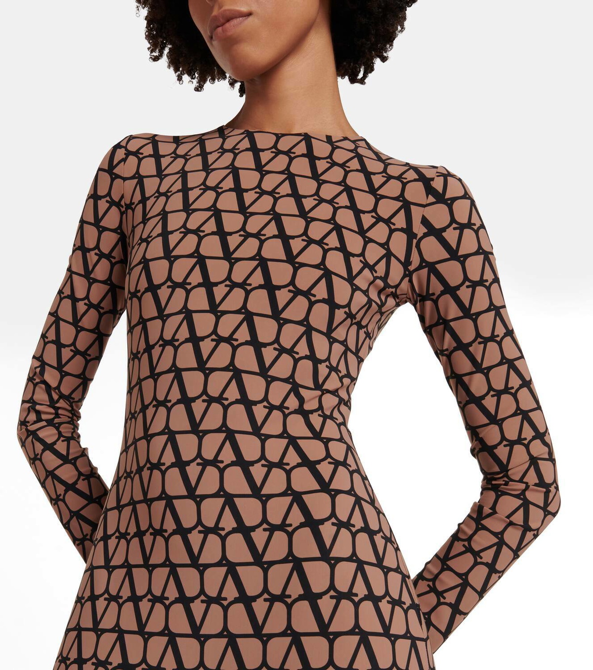 Valentino Toile Iconographe jersey catsuit Valentino