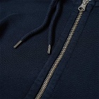 Colorful Standard Men's Classic Organic Zip Hoody in Navy Blue