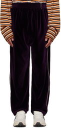 Camiel Fortgens Purple Piped Sweatpants