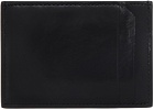 032c Black Leather Card Holder