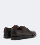 Santoni Ensley leather Derby shoes