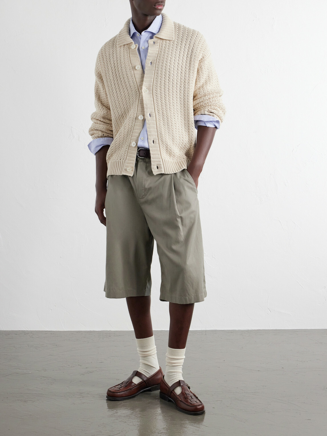 Orlebar Brown - Thomas Organic Cotton Cardigan - Neutrals
