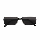 Retrosuperfuture Chopper Fiammato Black Striped Sunglasses