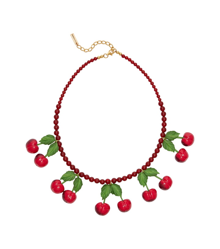Photo: Jennifer Behr Maraschino beaded necklace