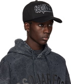 Dsquared2 Black Gothic Dsquared2 Baseball Cap