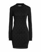 Palm Angels Womens Mini dress in Black