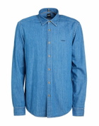 Boss Mens Denim shirt in Blue