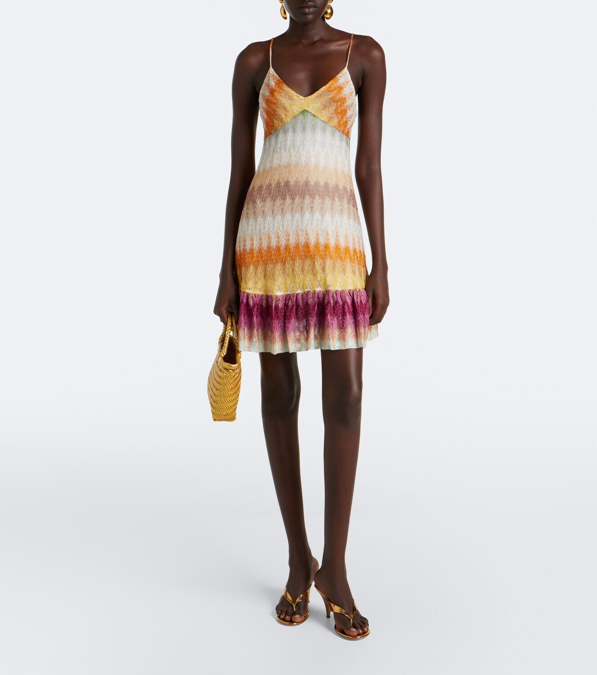 Missoni Tiered minidress
