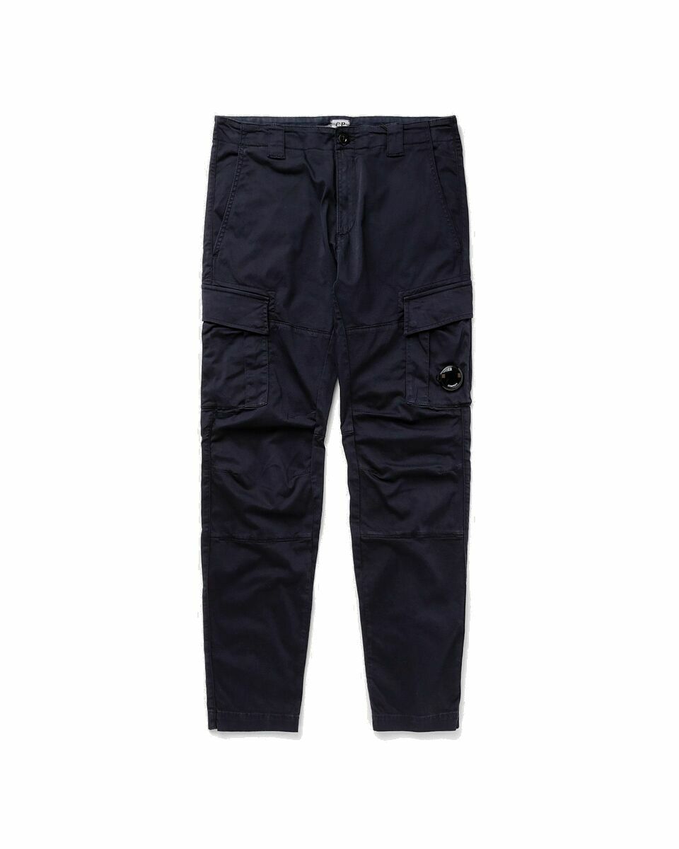 Photo: C.P. Company Satin Stretch Pants   Cargo Pant Blue - Mens - Cargo Pants