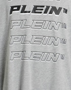 Philipp Plein Mens T-shirt in Grey