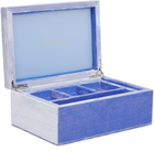 Sophie Bille Brahe Blue Grande Trésor Tulipe Jewelry Box