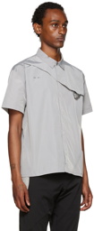 HELIOT EMIL Gray Carabiner Shirt