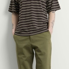 Universal Works Men's Twill Military Chino in Light Olive