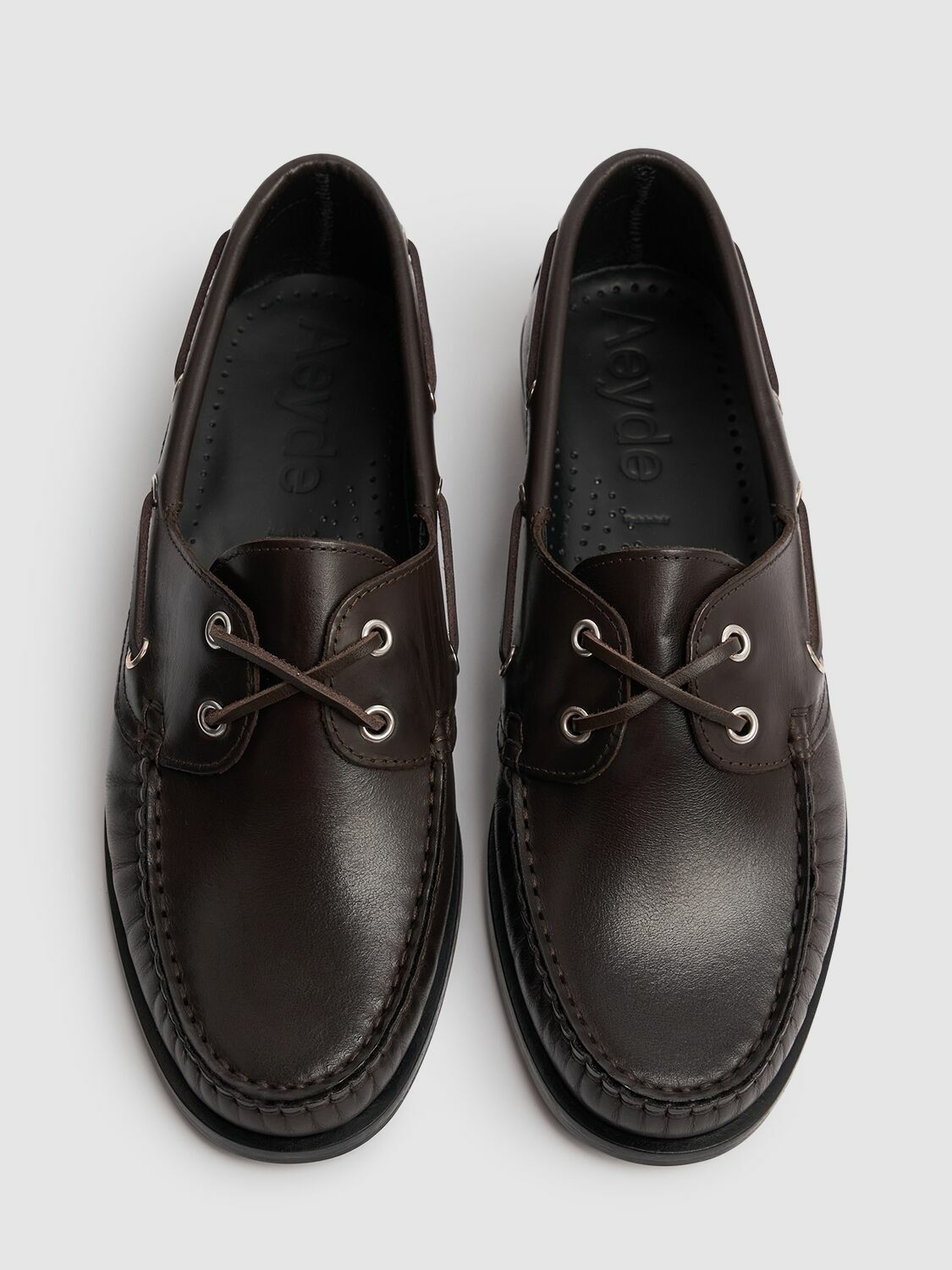 【関税込み】Aeyde ブラウン Harris スエード デッキシューズ AEYDE Harris suede boat shoes | NET-A-PORTER