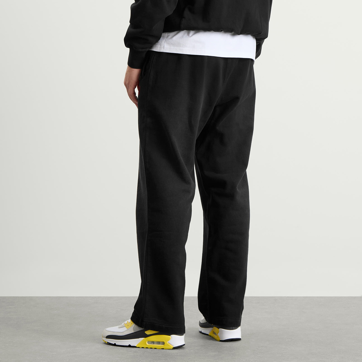 Billionaire Boys Club Men's Oversized Arch Logo Sweatpants in Washed Black