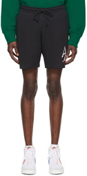 Nike Jordan Black Cotton Shorts