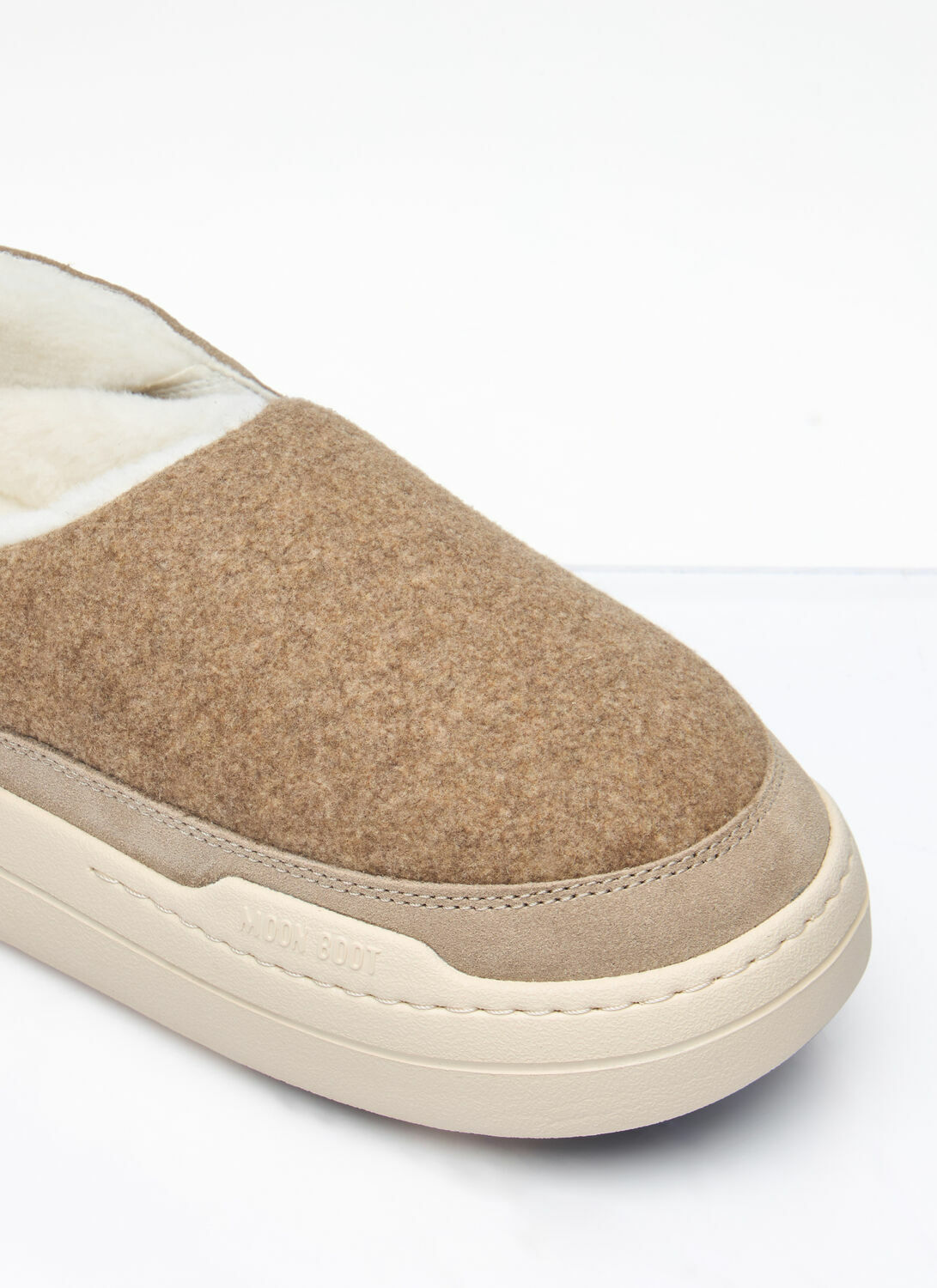 Moon Boot Park Felt Clogs