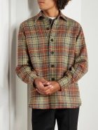 Rubinacci - Checked Wool Shirt - Green