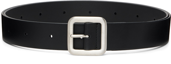 Photo: Jil Sander Black Calfskin Belt