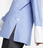 Loewe - Striped cotton poplin shirt