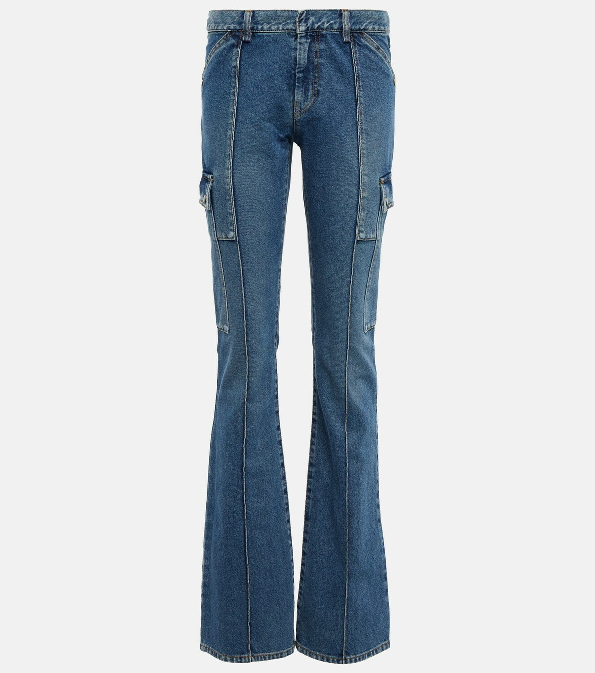 Petar Petrov Genadio low-rise flared jeans