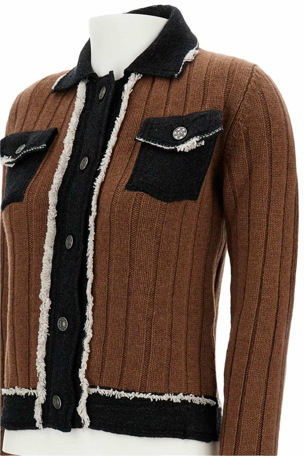 Barrie Hybrid Denim Jacket