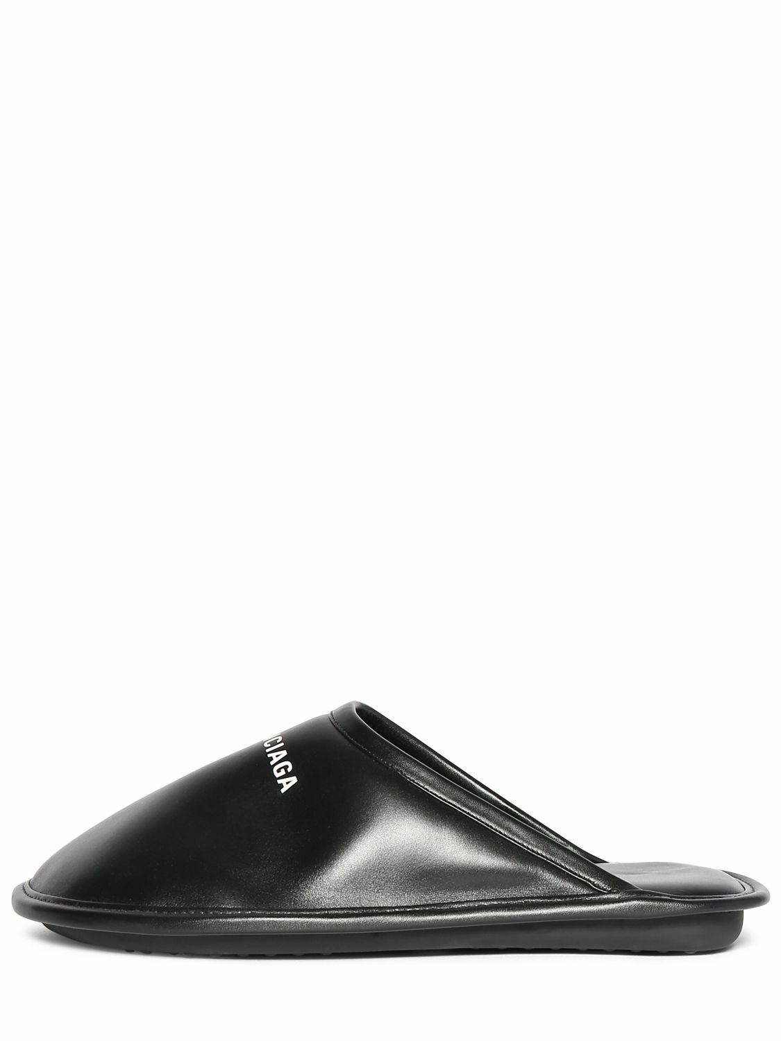 BALENCIAGA 25S SLIPPERS IN BLUE FAUX SHEARLING main image 0