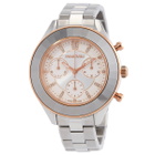 Swarovski Octea Lux Sport Chronograph Quartz Crystal Silver Dial Unisex Watch 5610494