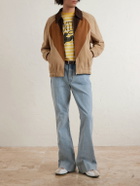 Valentino Garavani - Panelled Suede Jacket - Brown