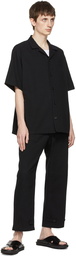 rito structure Black Cotton Shirt