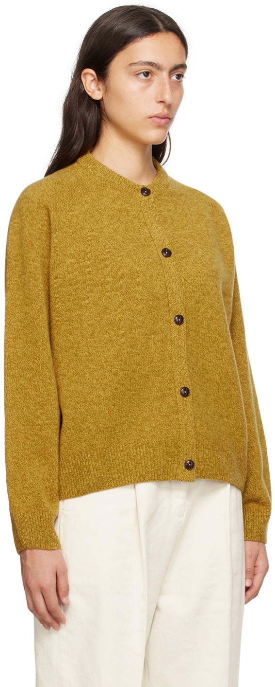 YMC Yellow Atomic Cardigan YMC