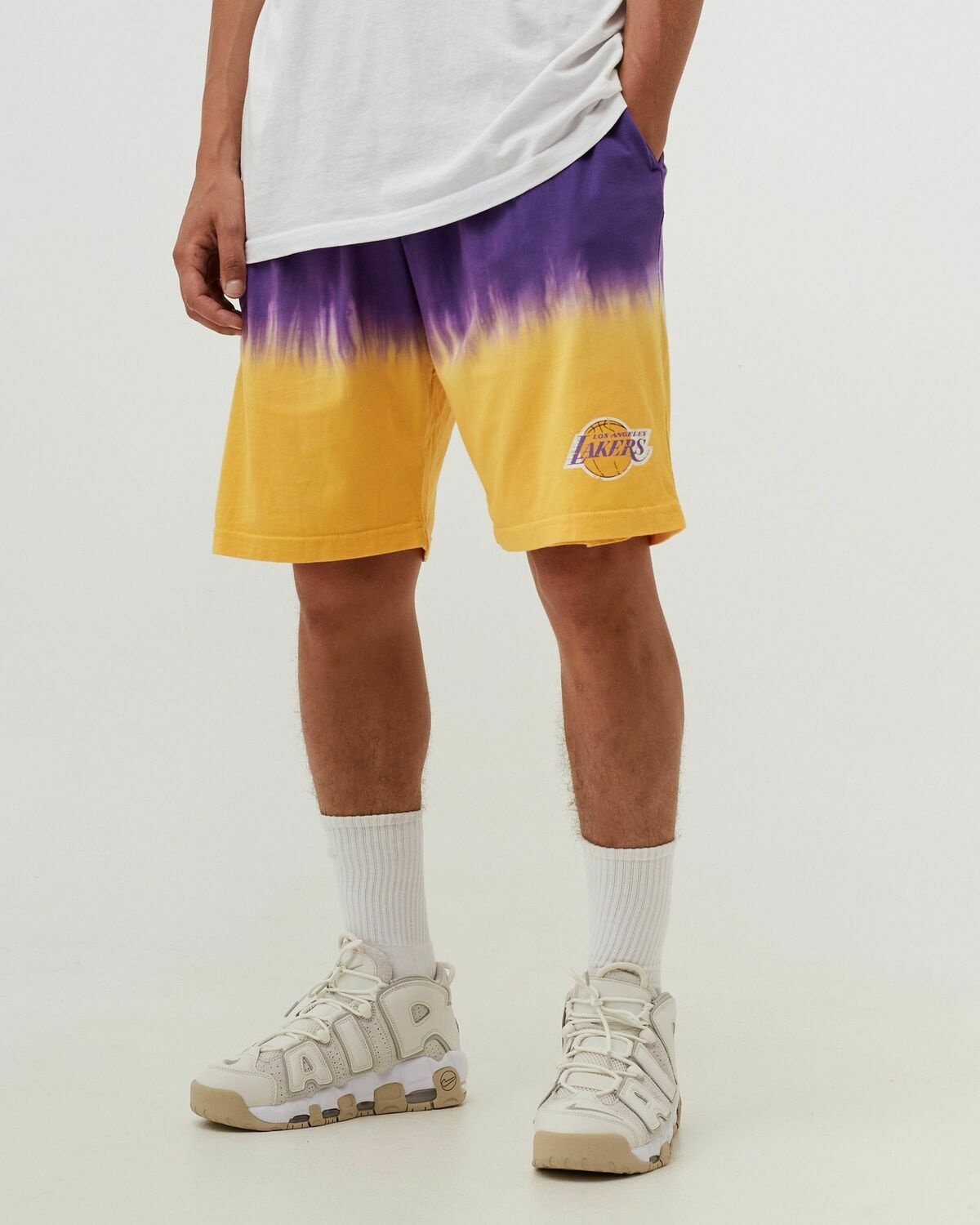 Mitchell & Ness Nba Tie Dye Shorts Lakers Multi - Mens - Sport & Team Shorts