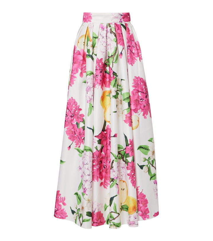 Photo: Leo Lin Reinette floral maxi skirt