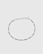 Serge De Nimes Silver Bamboo Bracelet Silver - Mens - Jewellery