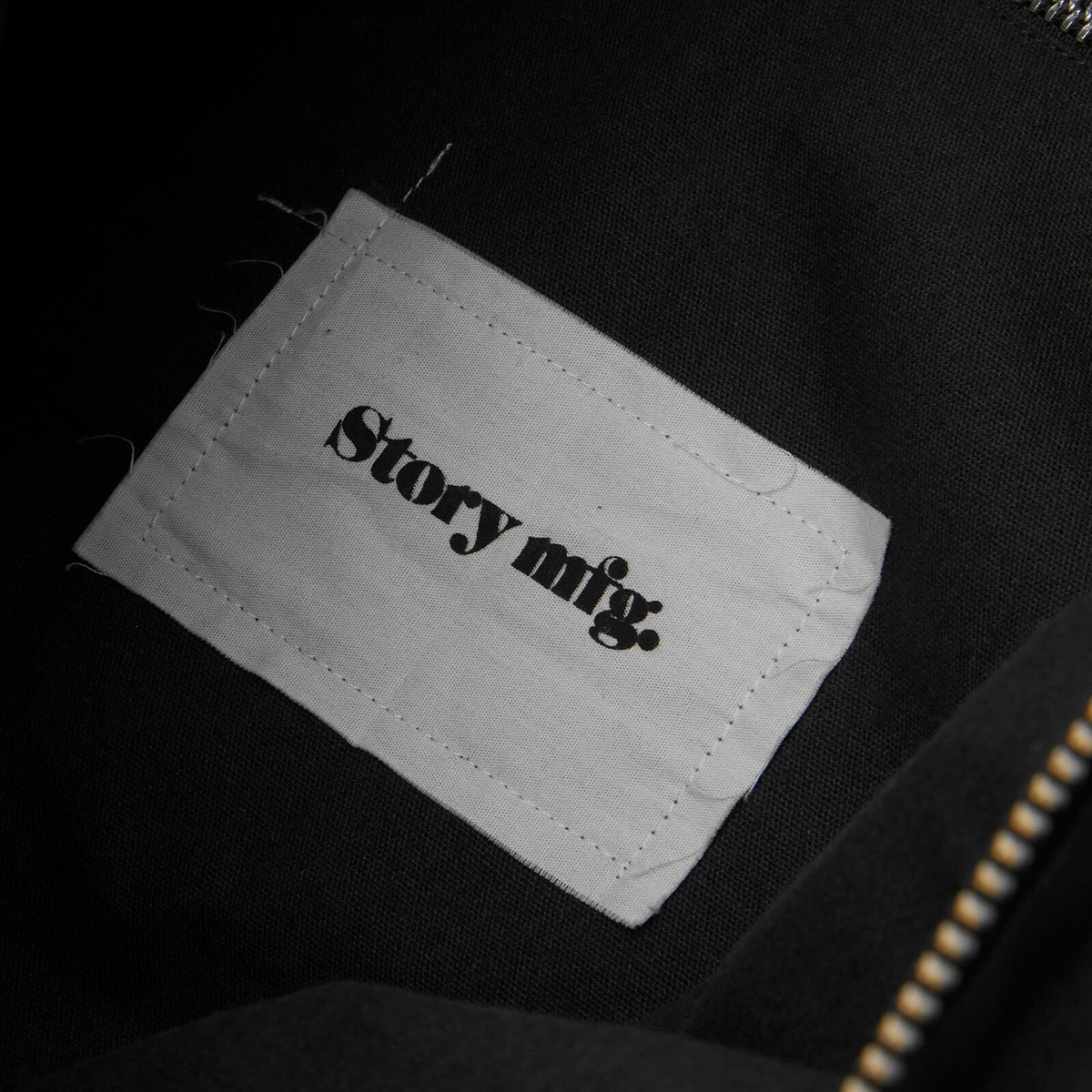 Story mfg. Women's Large Puffy Bag in Charcoal 