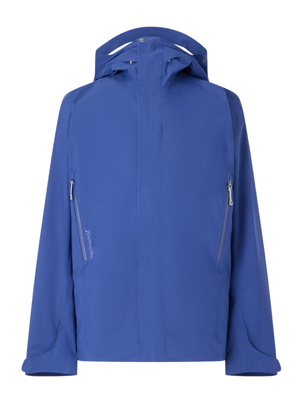 Photo: Houdini - Padded Recycled Hooded Ski Jacket - Blue