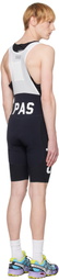 Pas Normal Studios Navy & White 'PAS' Mechanism Pro Bib Shorts
