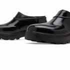 KASSL Editions Women's x Tretorn Beth Shiny Low Boot in Shiny Black