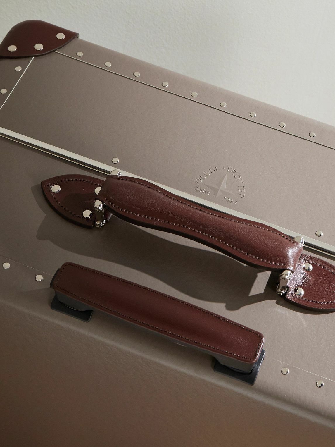 Globe-Trotter - Metropolis Leather-Trimmed Suitcase