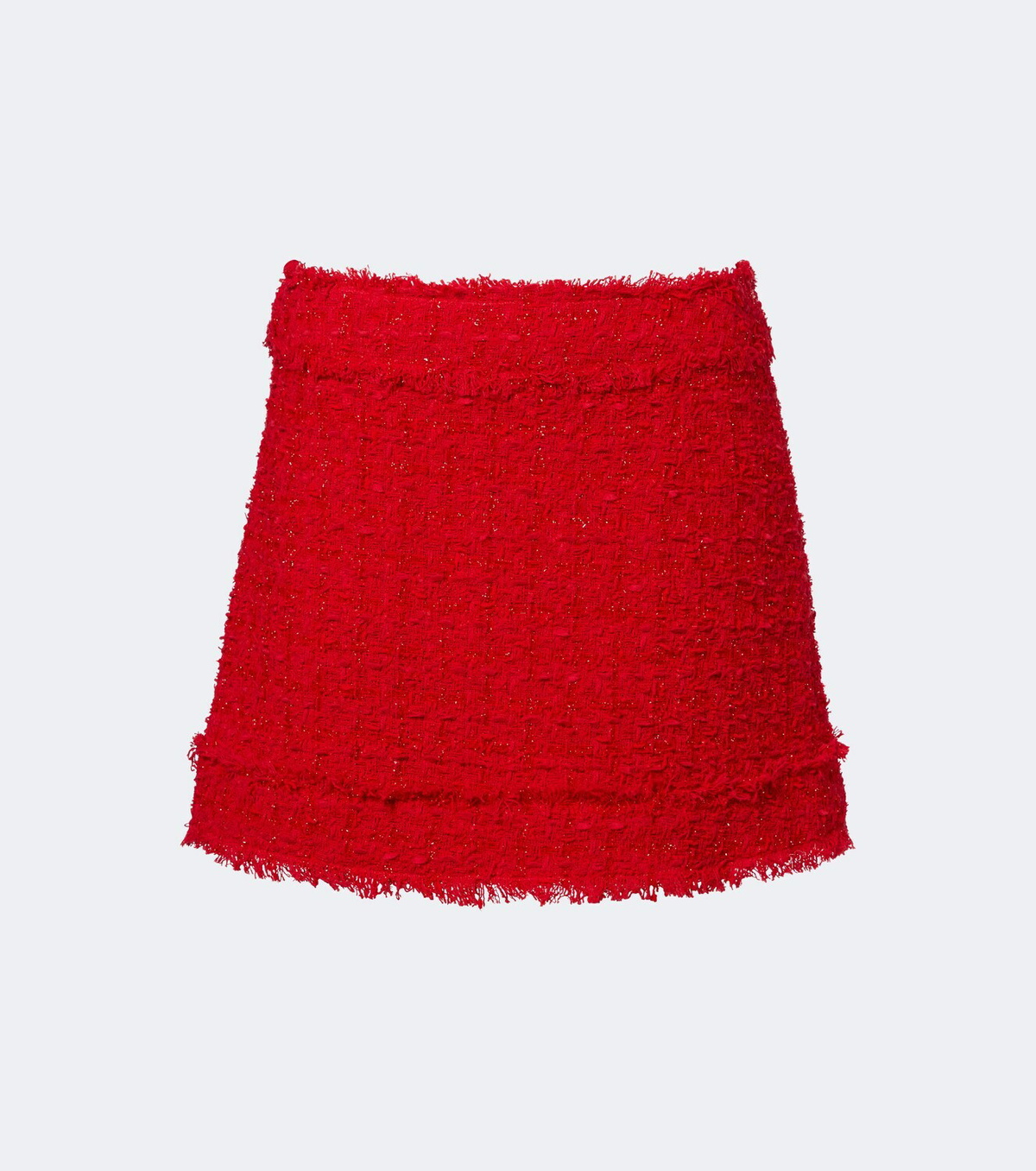 Dolce&Gabbana Cotton-blend bouclé miniskirt
