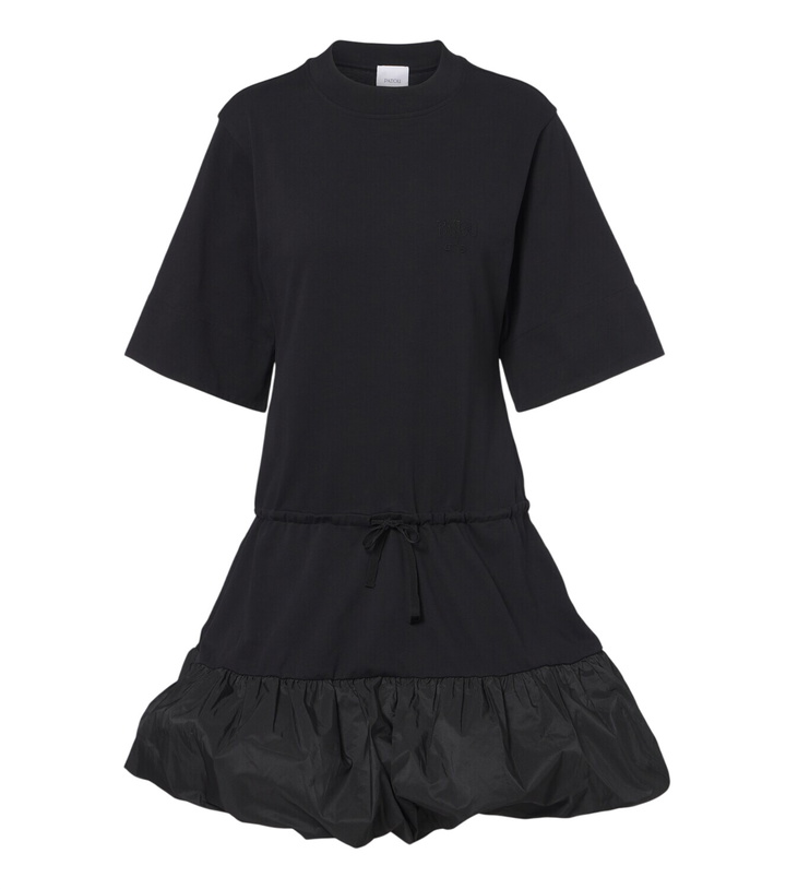 Photo: Patou Faille-trimmed cotton minidress