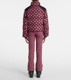 Fusalp Tatum printed quilted ski jacket