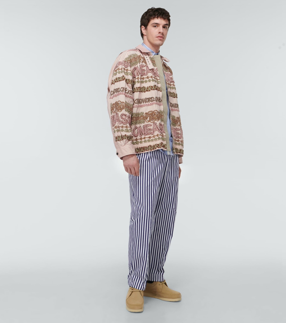 Sacai - Thomas Mason cotton poplin pants Sacai