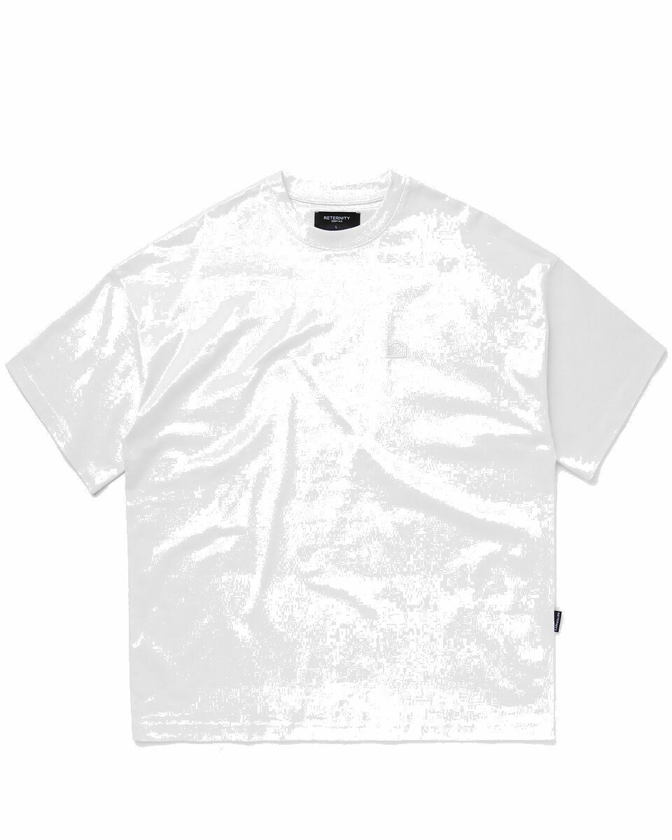 Photo: Reternity Logo T Shirt White - Mens - Shortsleeves